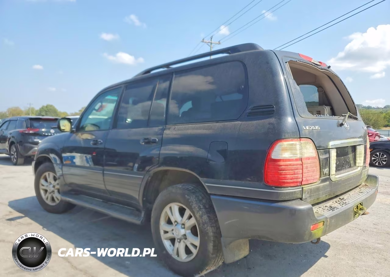 2004 Lexus Lx 470 VIN:JTJHT00W743537741 - 2