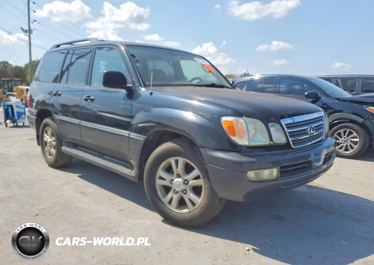 2004 Lexus Lx 470 VIN:JTJHT00W743537741 - 4