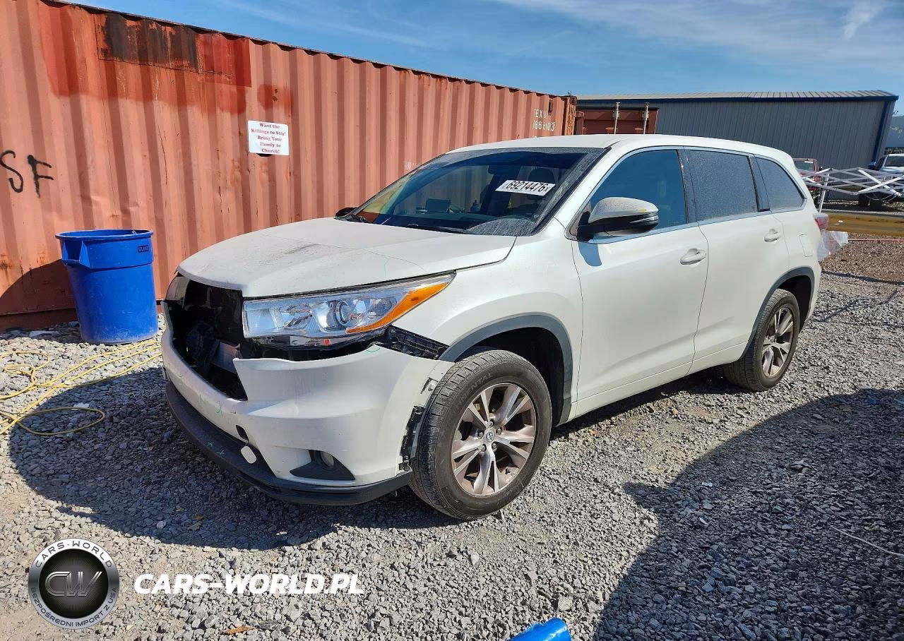 2015 Toyota Highlander Le Plus