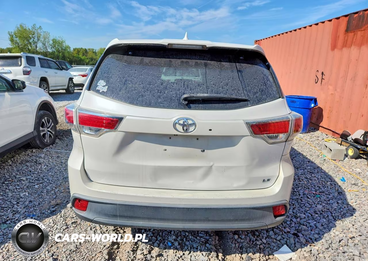 2015 Toyota Highlander Le Plus VIN:5TDZKRFH1FS073919 - 6
