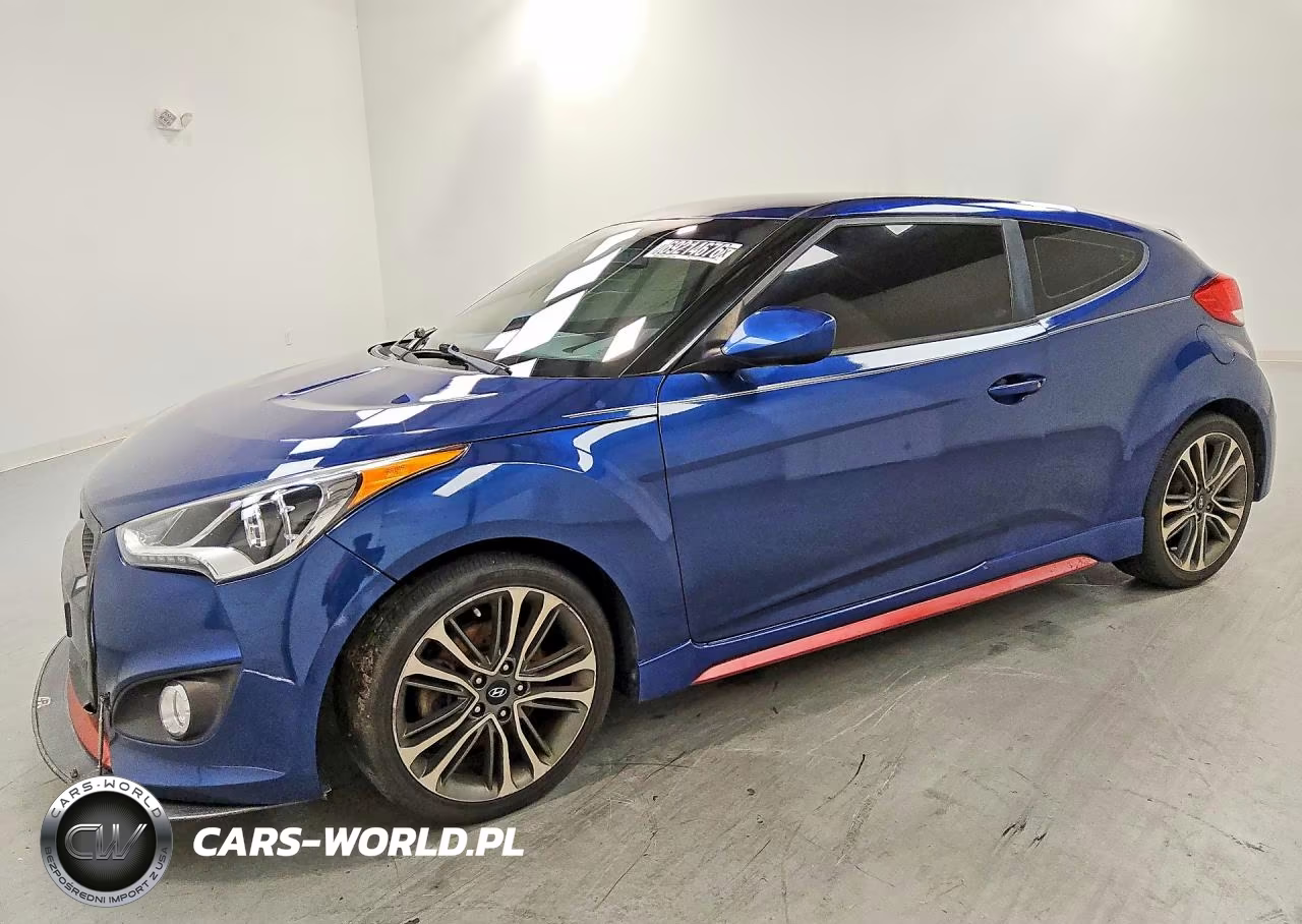 2017 Hyundai Veloster Turbo R-Spec VIN:KMHTC6AE3HU315697 - 1