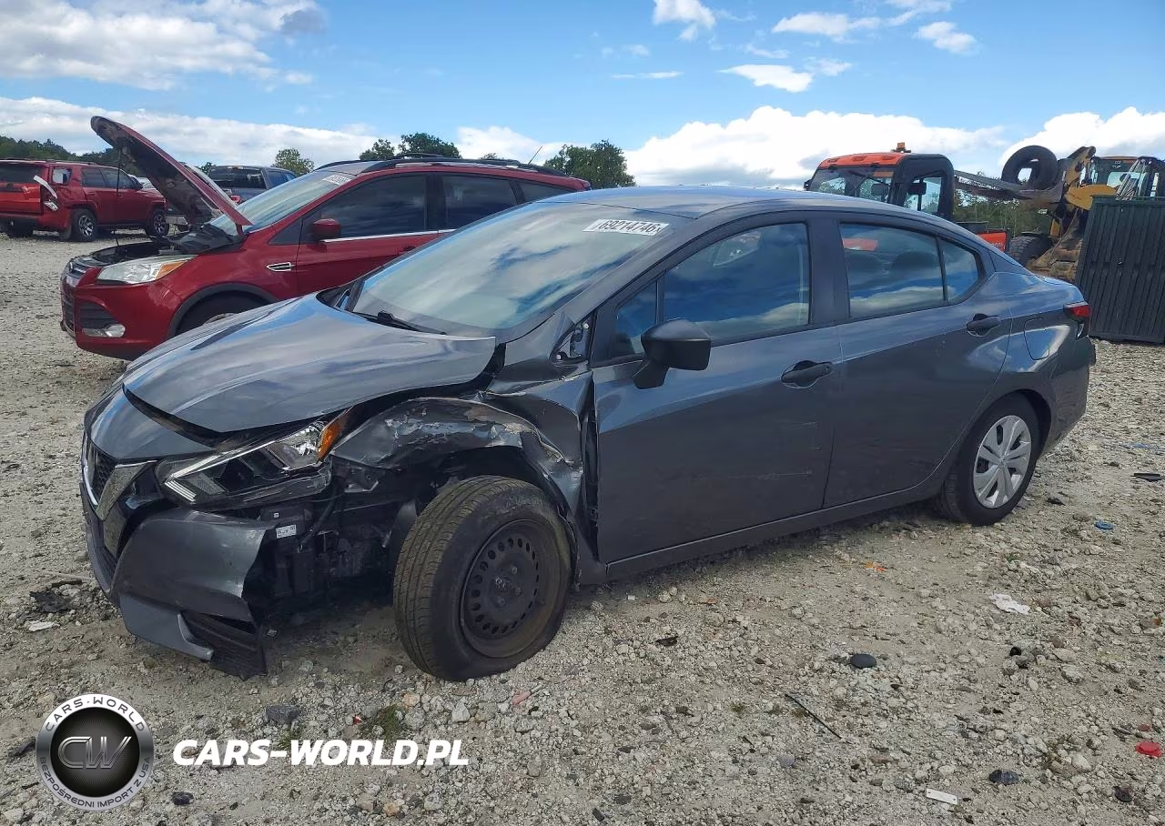 2020 Nissan Versa S VIN:3N1CN8DV2LL883676 - 1
