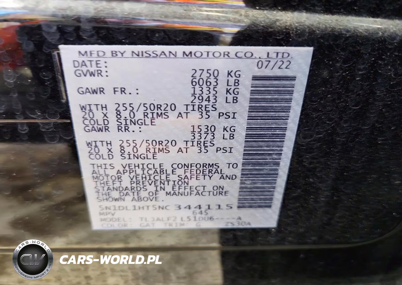 2022 Infiniti Qx60 Autograph VIN:5N1DL1HT5NC344115 - 13