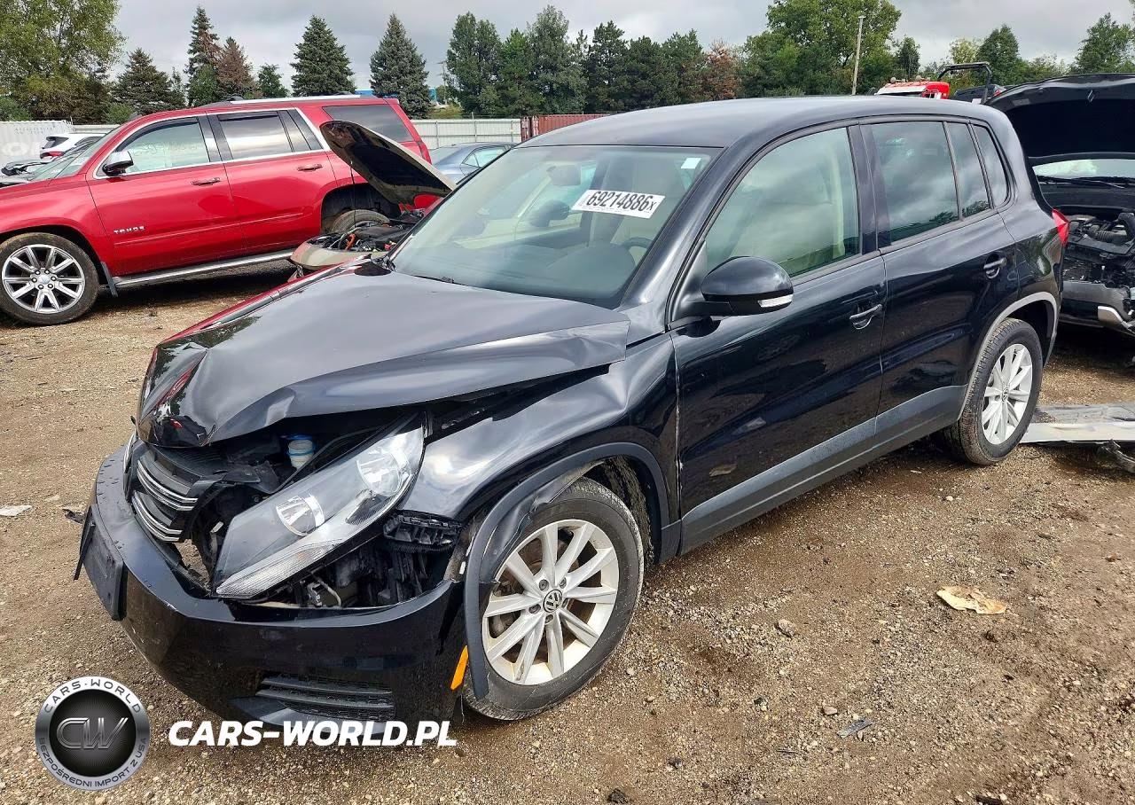 2014 Volkswagen Tiguan S VIN:WVGAV3AX0EW544839 - 1