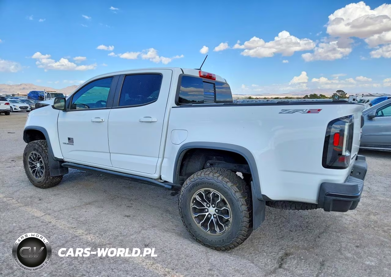 2018 Chevrolet Colorado Zr2 VIN:1GCGTEEN5J1303634 - 2