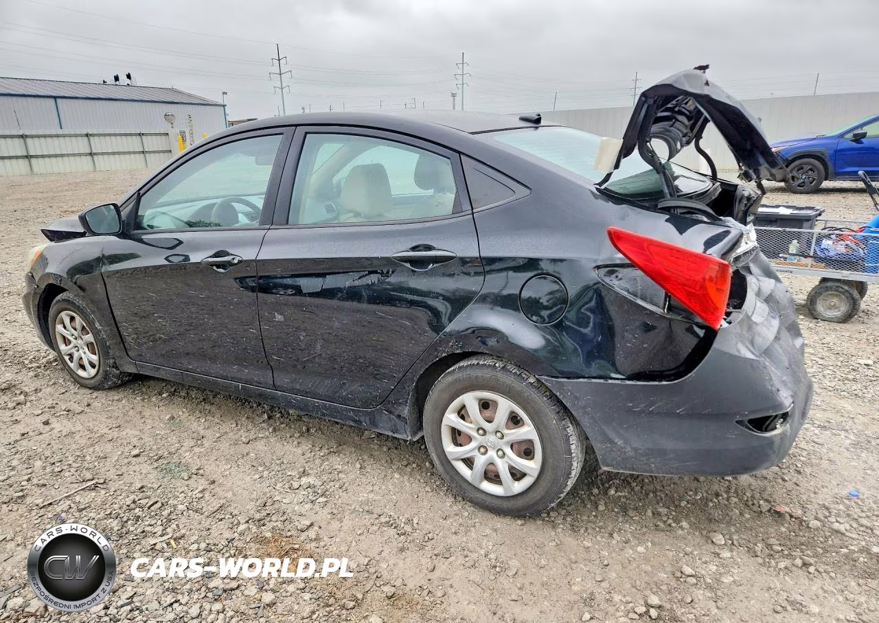 2012 Hyundai Accent Gls VIN:KMHCT4AE2CU169001 - 2