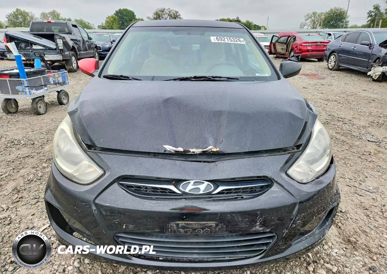 2012 Hyundai Accent Gls VIN:KMHCT4AE2CU169001 - 5
