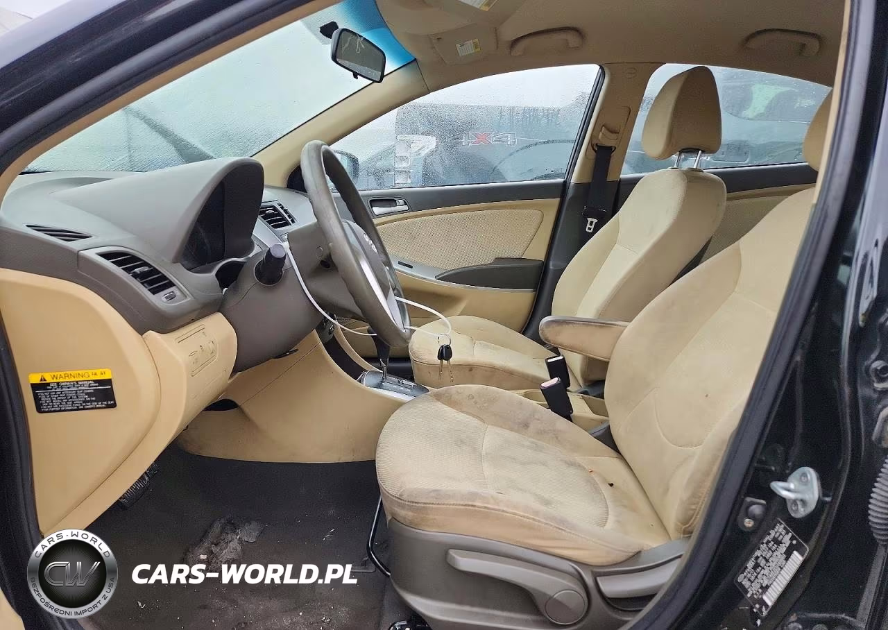 2012 Hyundai Accent Gls VIN:KMHCT4AE2CU169001 - 7