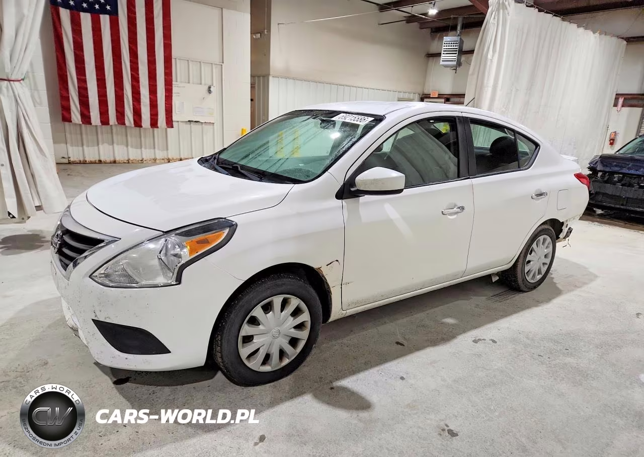 2018 Nissan Versa Sv VIN:3N1CN7AP1JL845580 - 1