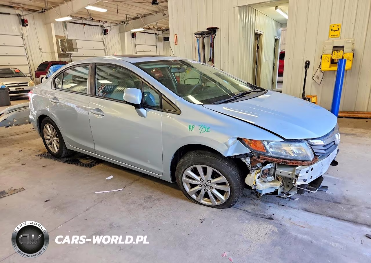 2012 Honda Civic Ex VIN:19XFB2F85CE001699 - 4