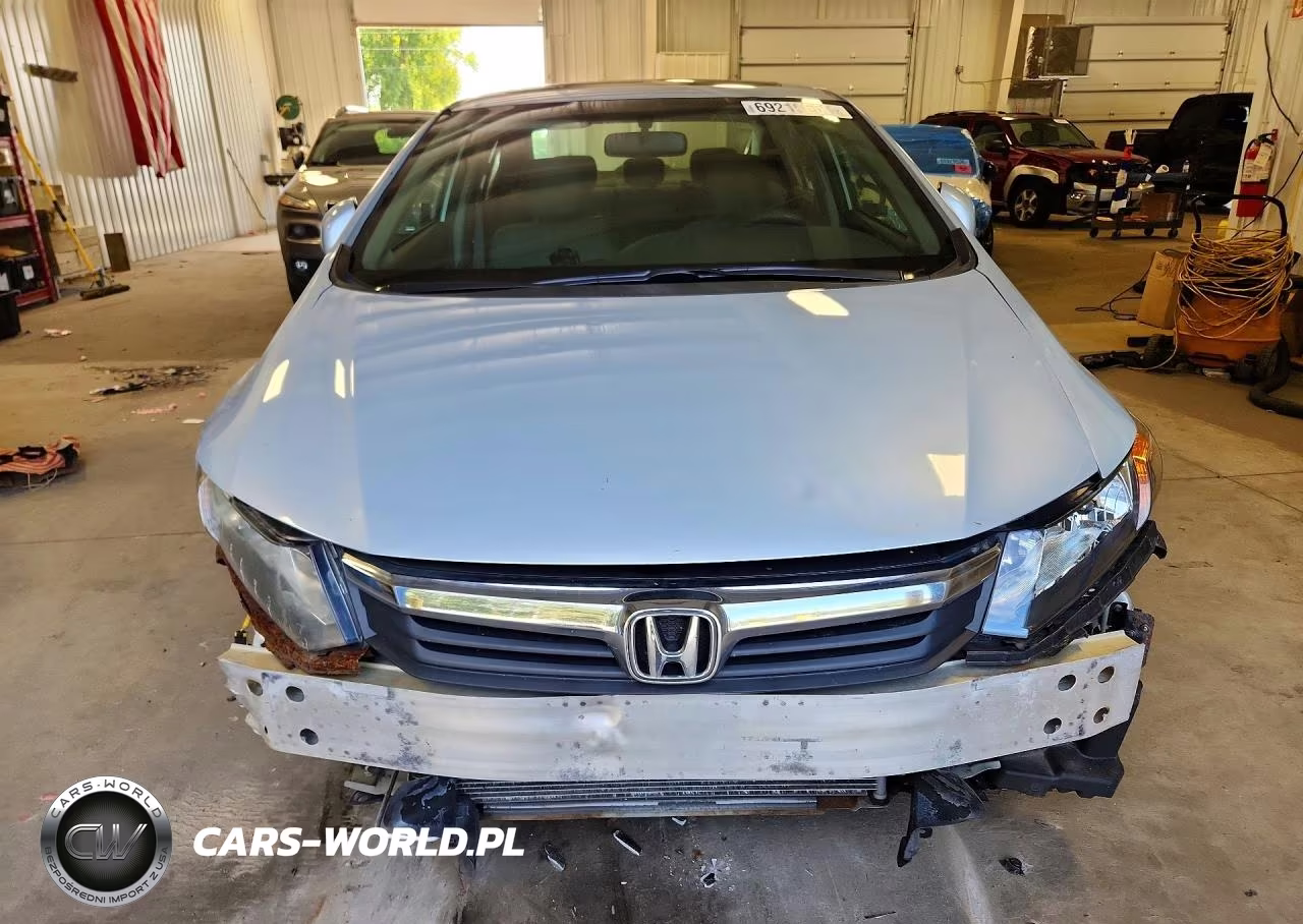 2012 Honda Civic Ex VIN:19XFB2F85CE001699 - 5