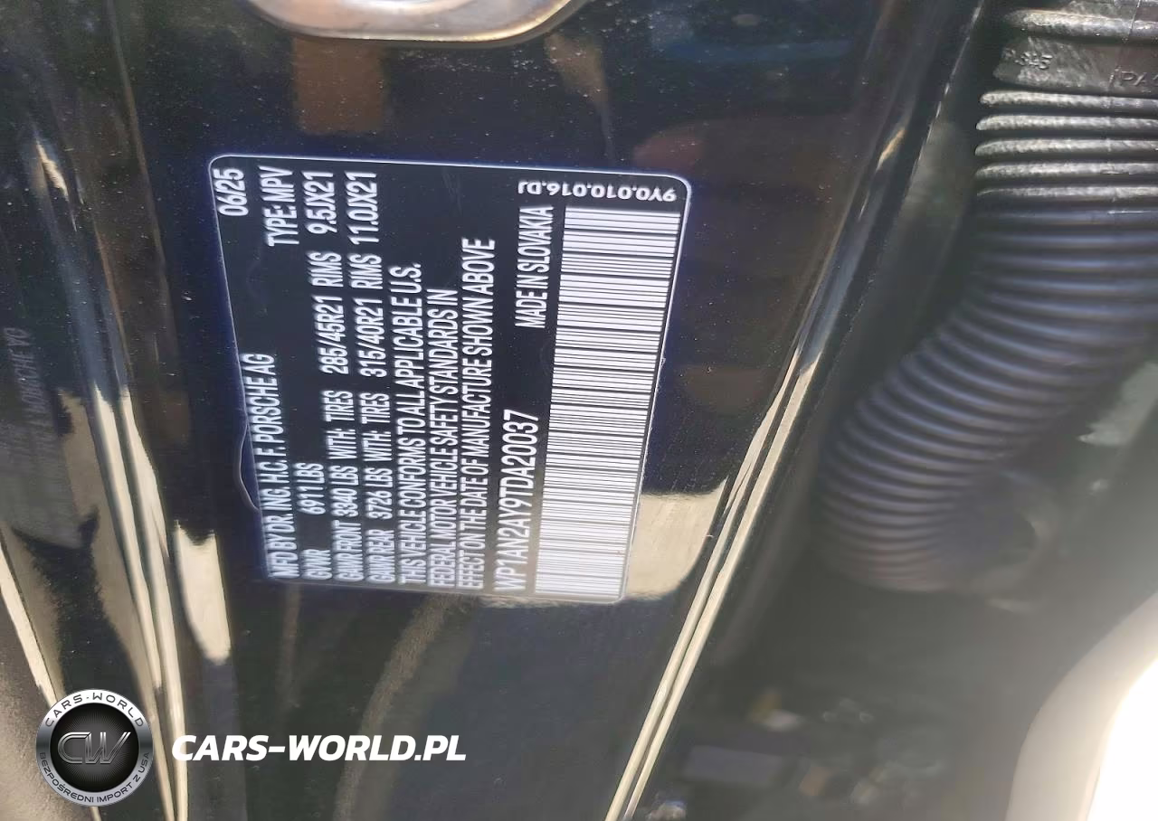 2026 Porsche Cayenne Se Hybrid VIN:WP1AN2AY9TDA20037 - 12