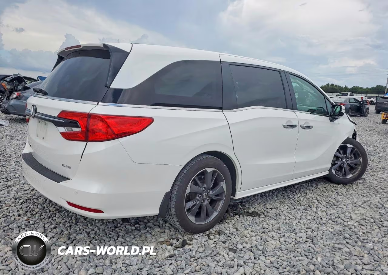 2022 Honda Odyssey Elite VIN:5FNRL6H92NB068152 - 3