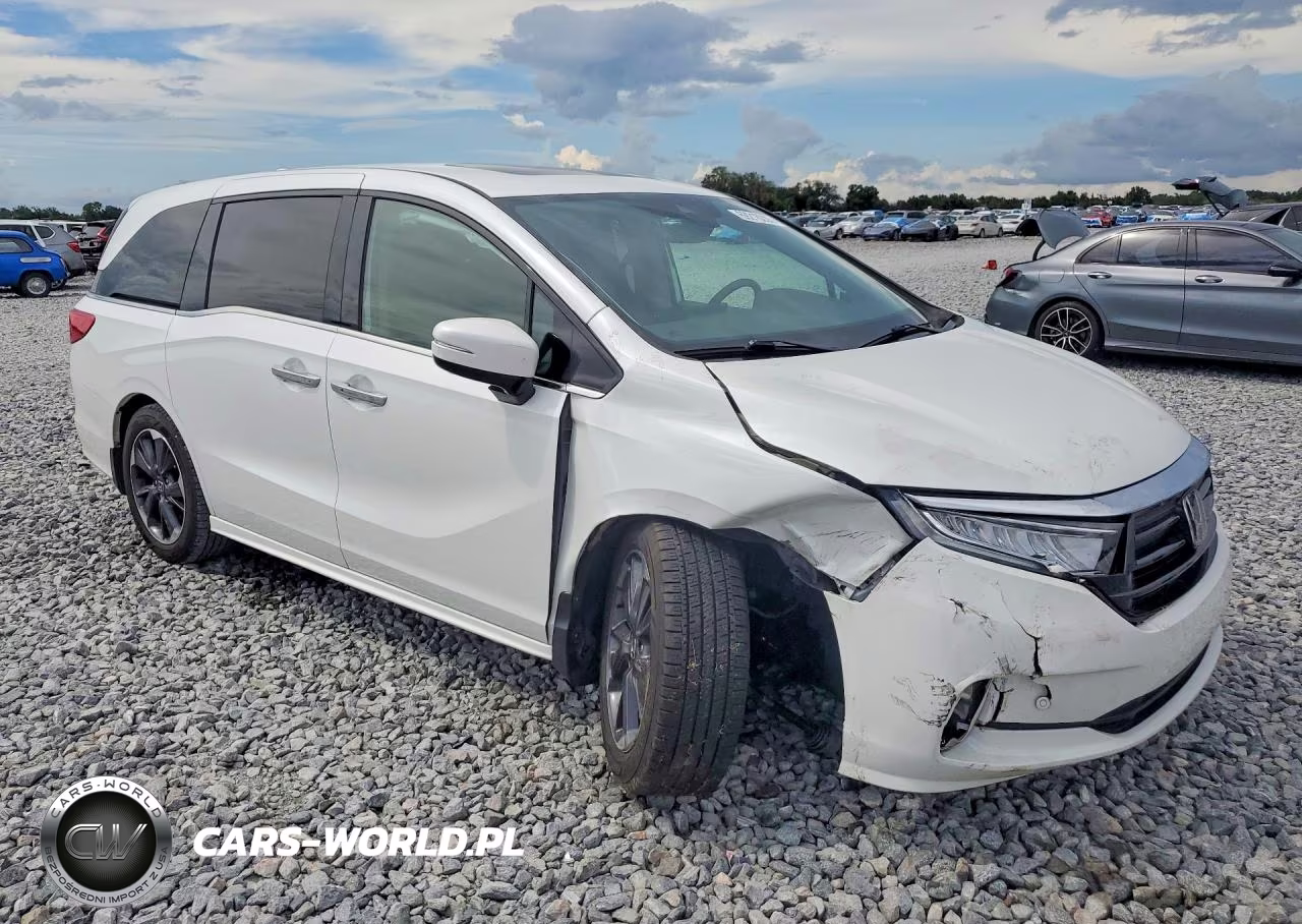 2022 Honda Odyssey Elite VIN:5FNRL6H92NB068152 - 4