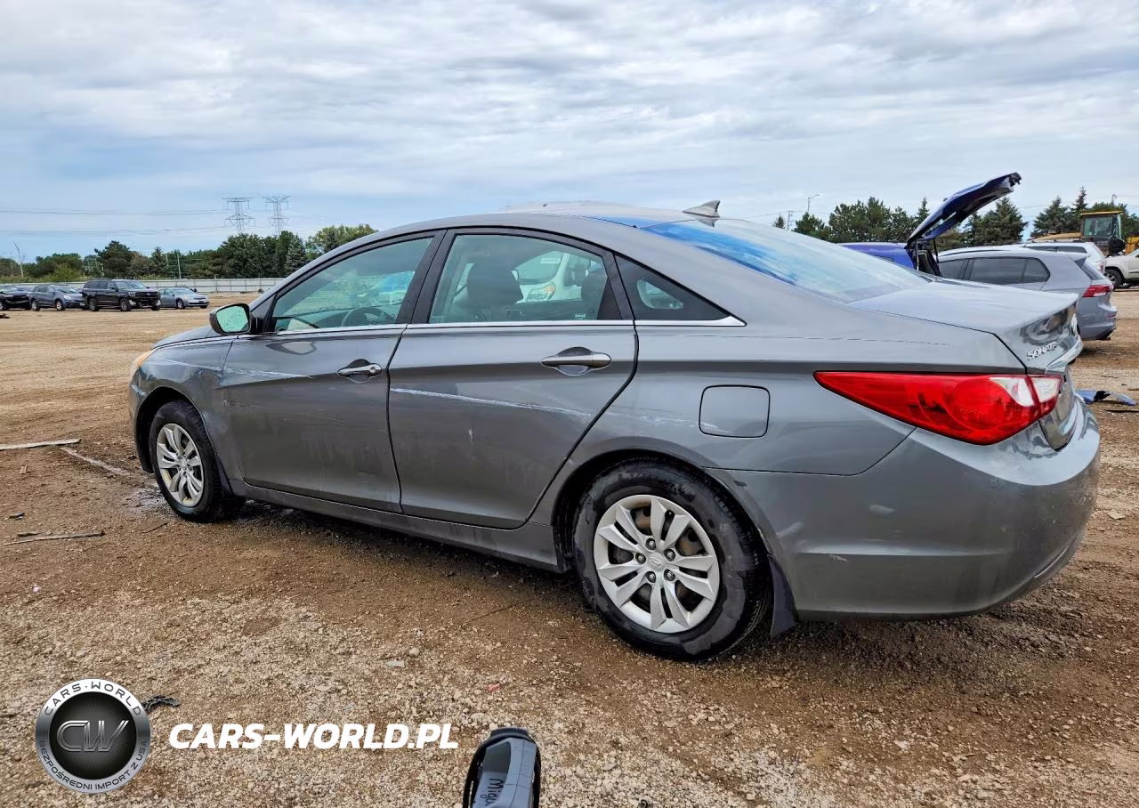 2012 Hyundai Sonata Gls VIN:5NPEB4AC0CH492181 - 2