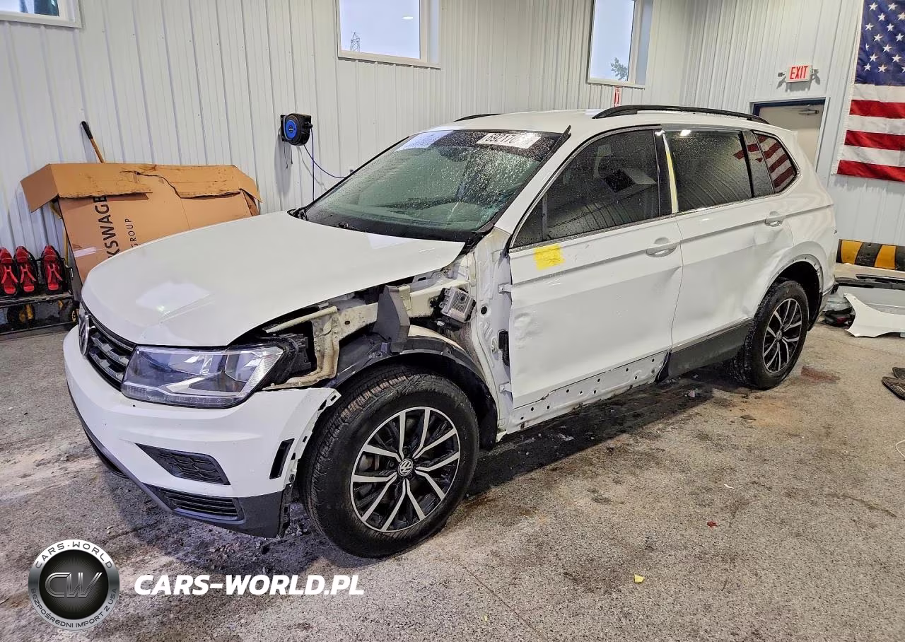 2021 Volkswagen Tiguan Se VIN:3VV2B7AX0MM128170 - 1