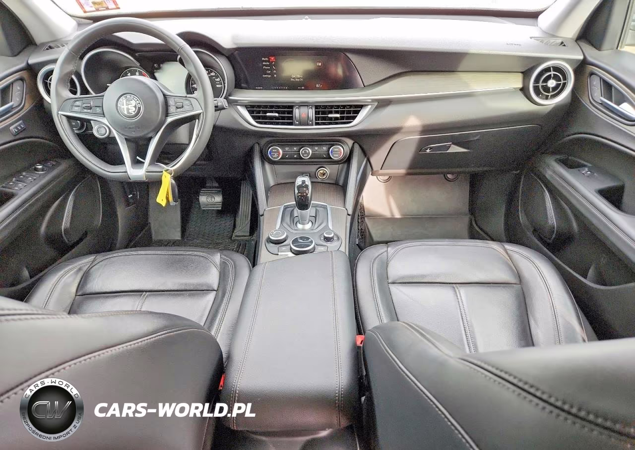 2019 Alfa Romeo Stelvio Ti VIN:ZASPAKBN7K7C52653 - 8