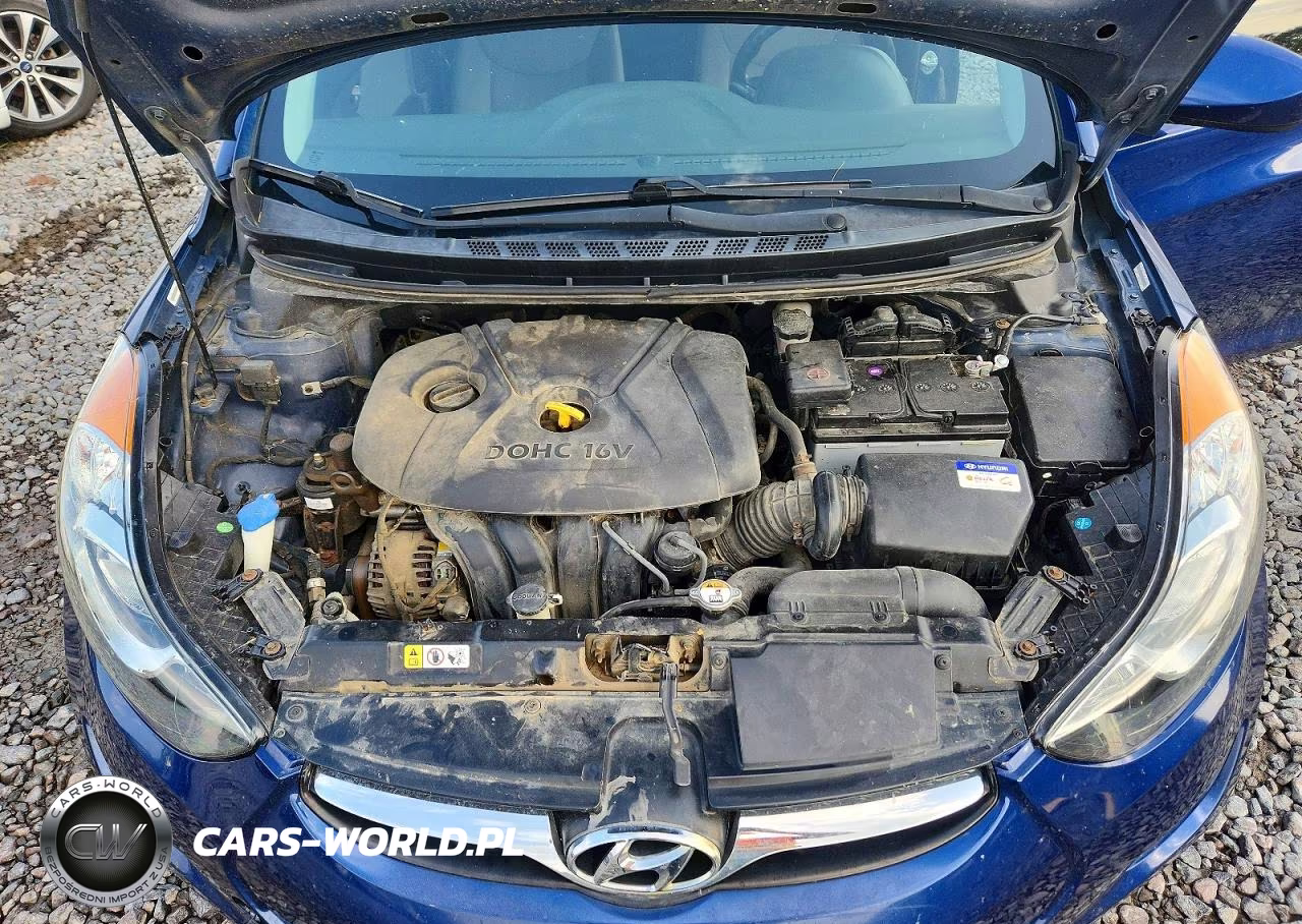 2013 Hyundai Elantra Gls VIN:KMHDH4AE4DU681415 - 11