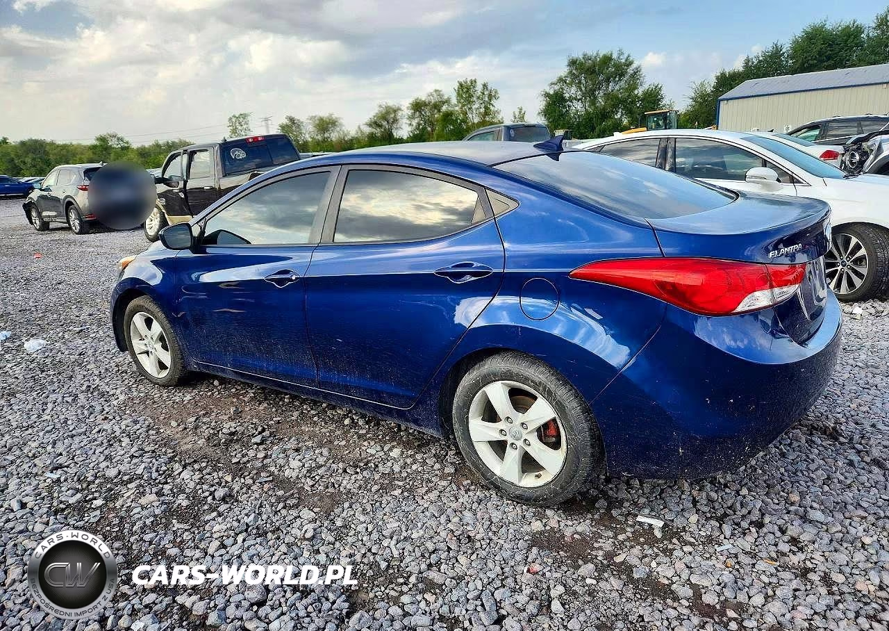 2013 Hyundai Elantra Gls VIN:KMHDH4AE4DU681415 - 2