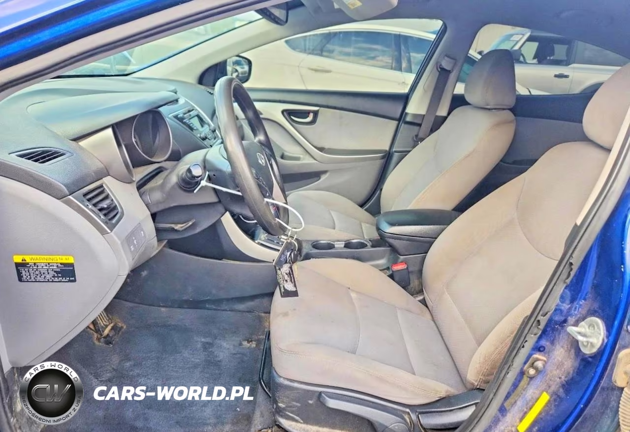 2013 Hyundai Elantra Gls VIN:KMHDH4AE4DU681415 - 7