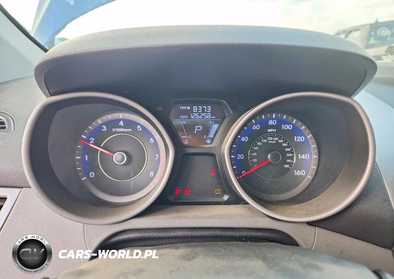 2013 Hyundai Elantra Gls VIN:KMHDH4AE4DU681415 - 9