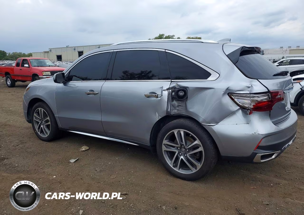 2017 Acura Mdx Advance VIN:5FRYD4H91HB000974 - 2