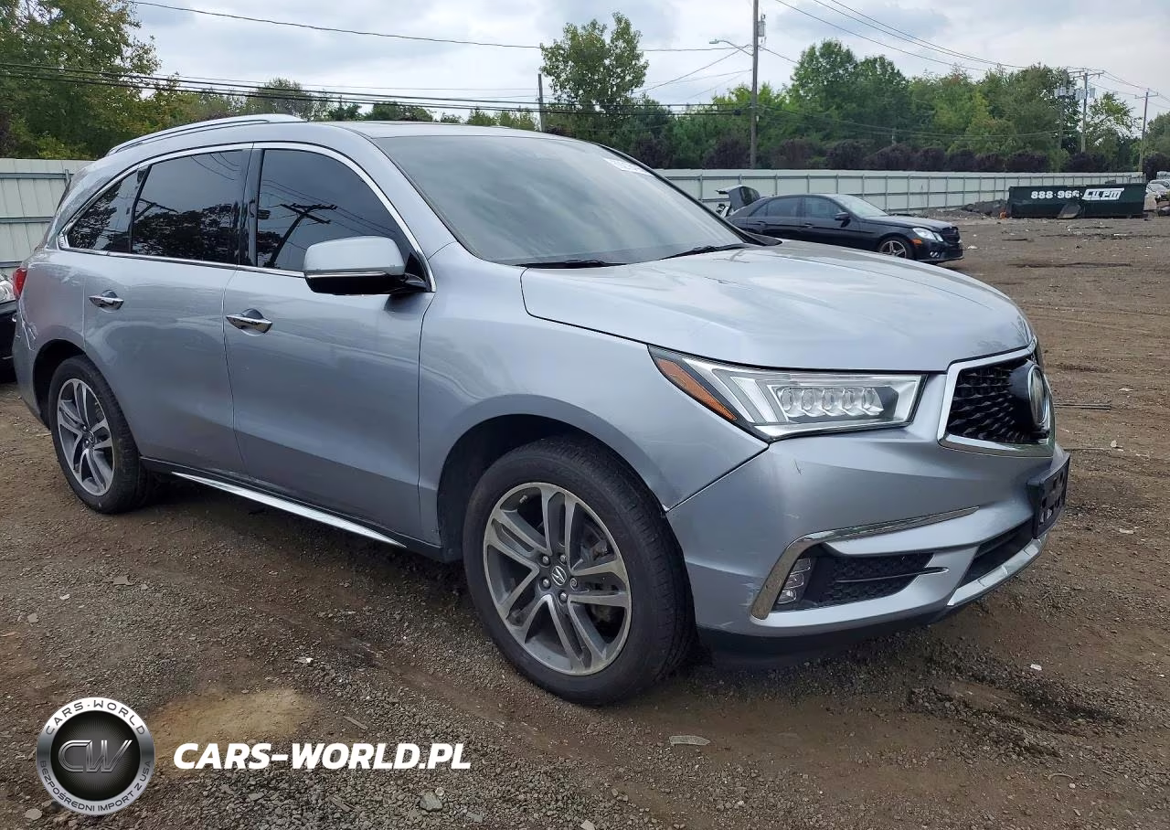 2017 Acura Mdx Advance VIN:5FRYD4H91HB000974 - 4