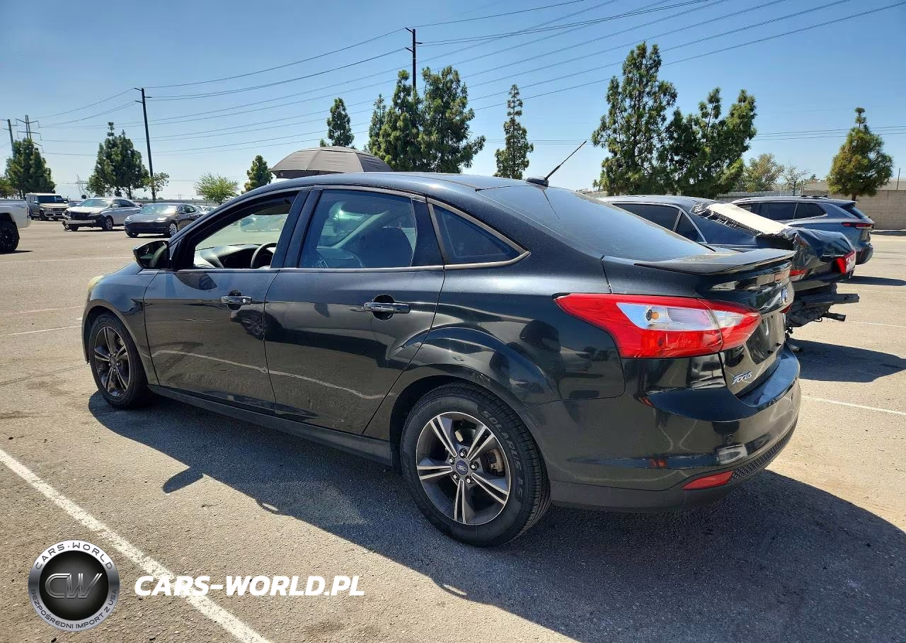 2014 Ford Focus Se VIN:1FADP3F20EL391265 - 2