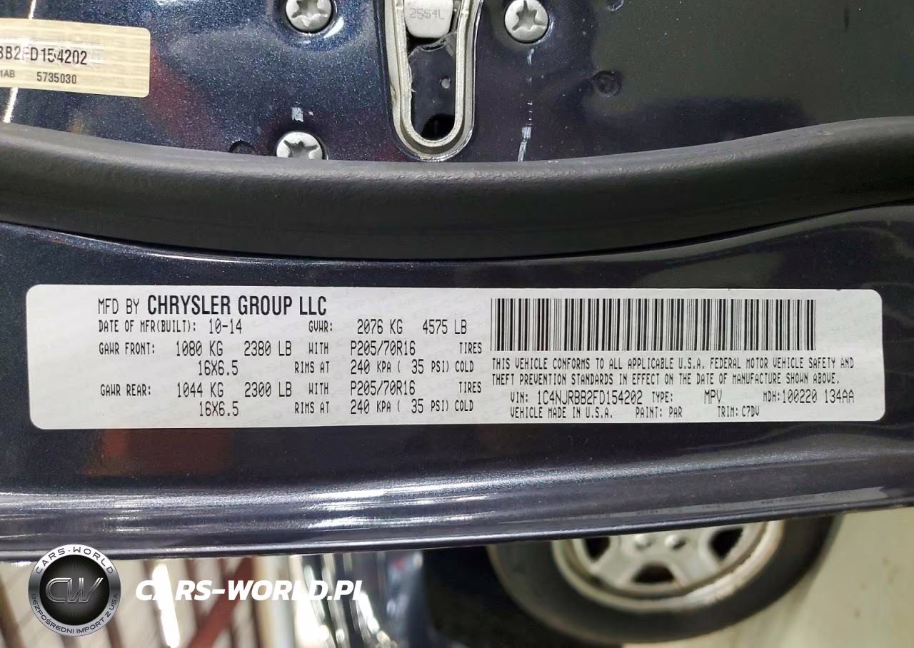 2015 Jeep Patriot Sport VIN:1C4NJRBB2FD154202 - 13