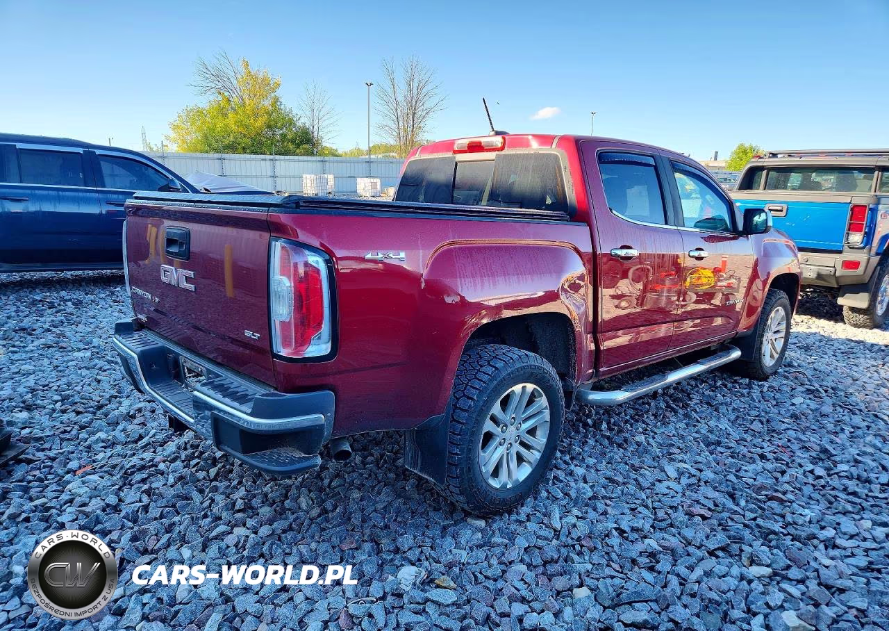 2017 GMC Canyon Slt VIN:1GTG6DEN6H1264211 - 3
