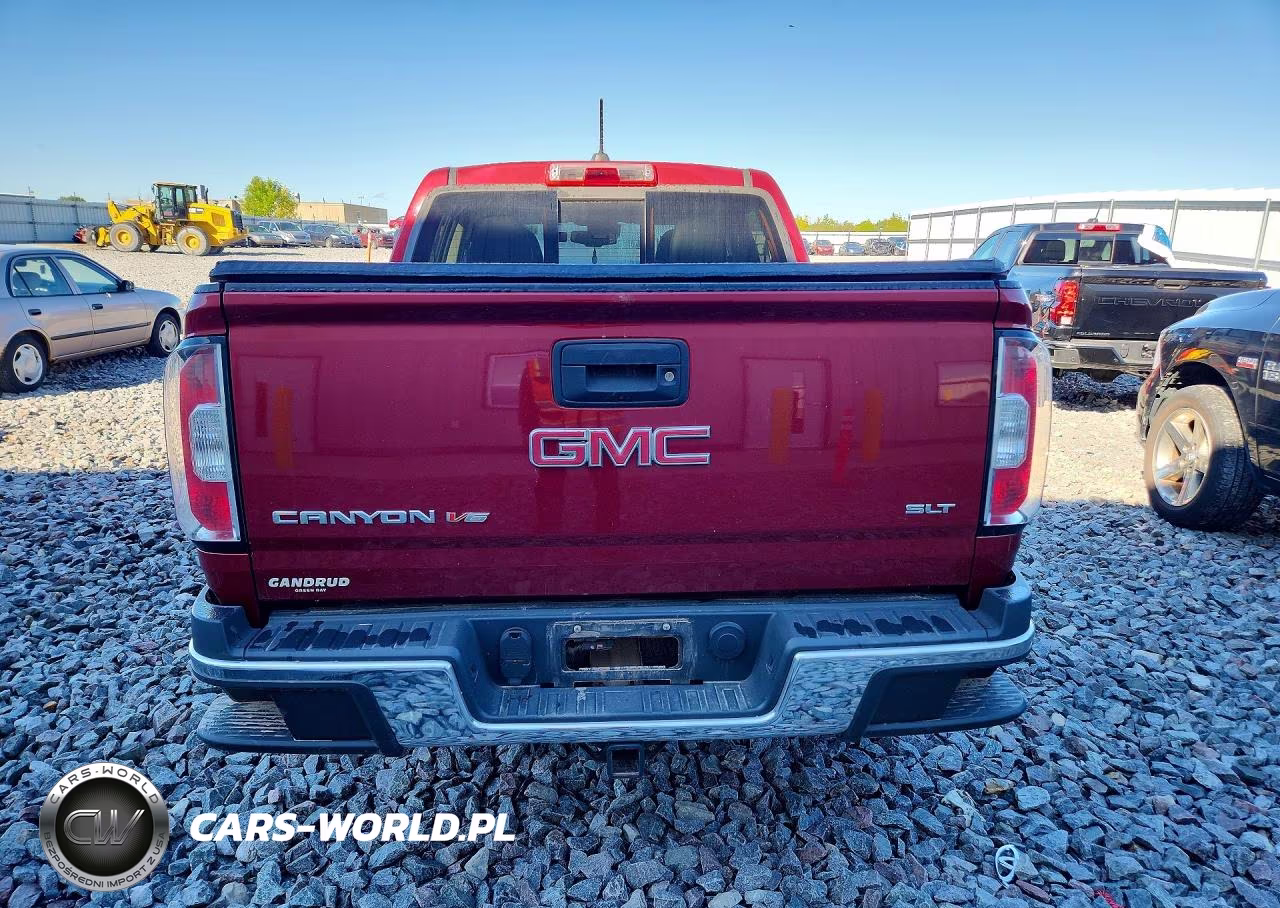 2017 GMC Canyon Slt VIN:1GTG6DEN6H1264211 - 6
