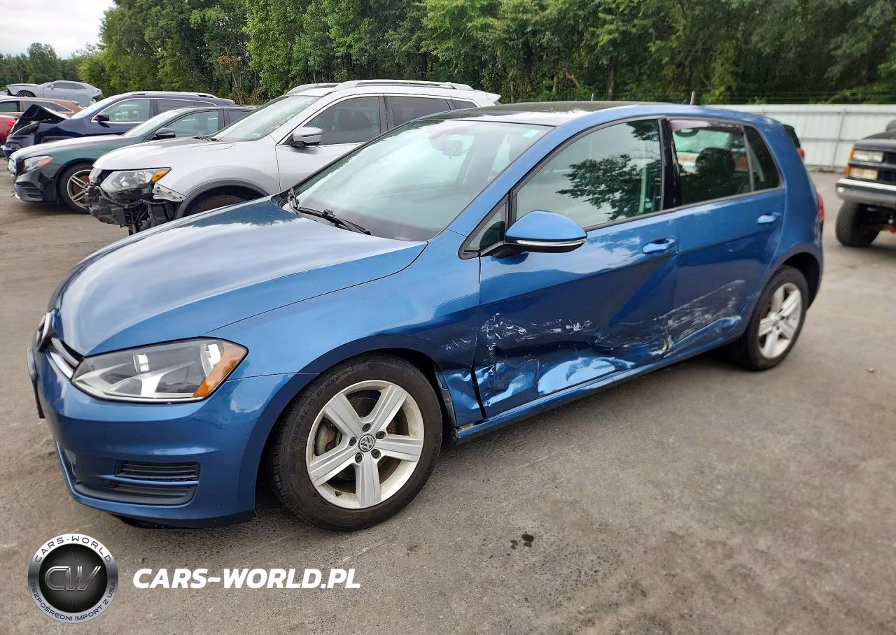 2017 Volkswagen Golf S VIN:3VW217AU5HM012554 - 1