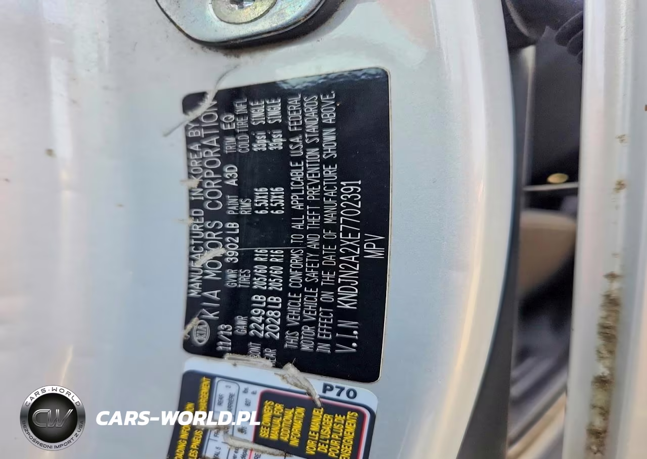 2014 Kia Soul Base VIN:KNDJN2A2XE7702391 - 13