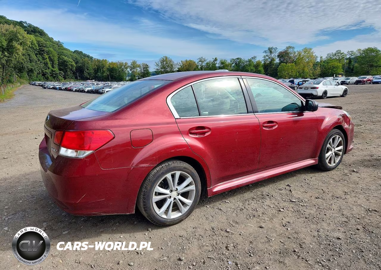 2014 Subaru Legacy 2.5I VIN:4S3BMBA6XE3007345 - 3