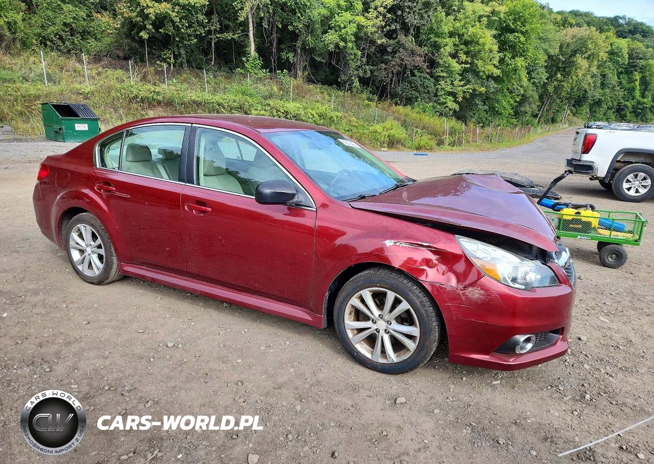 2014 Subaru Legacy 2.5I VIN:4S3BMBA6XE3007345 - 4