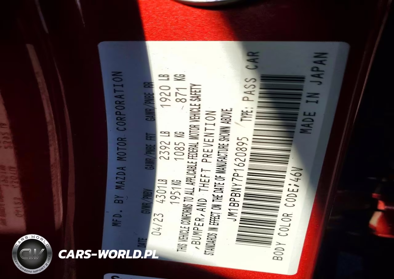 2023 Mazda 3 Premium Plus VIN:JM1BPBNY7P1620895 - 13