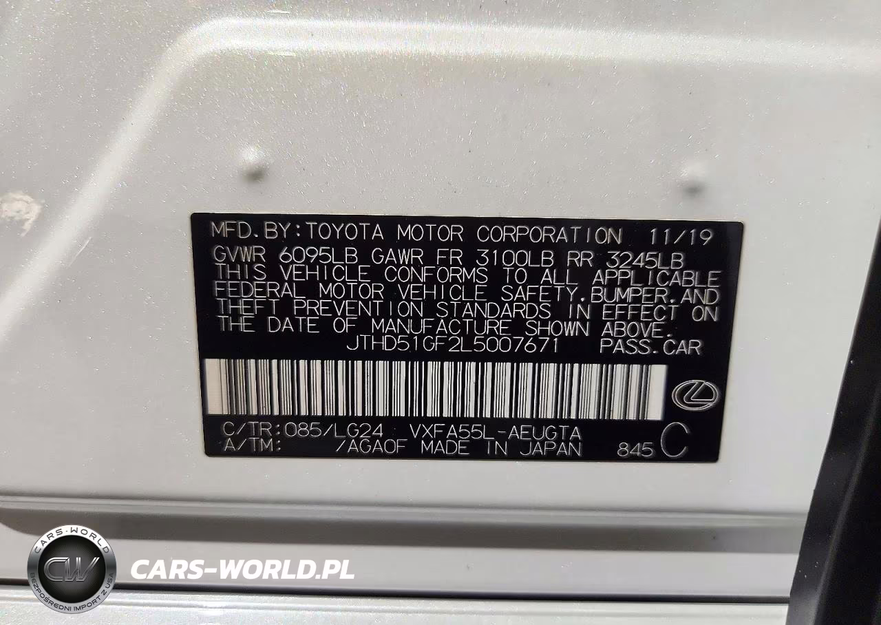 2020 Lexus Ls 500 Base VIN:JTHD51GF2L5007671 - 13
