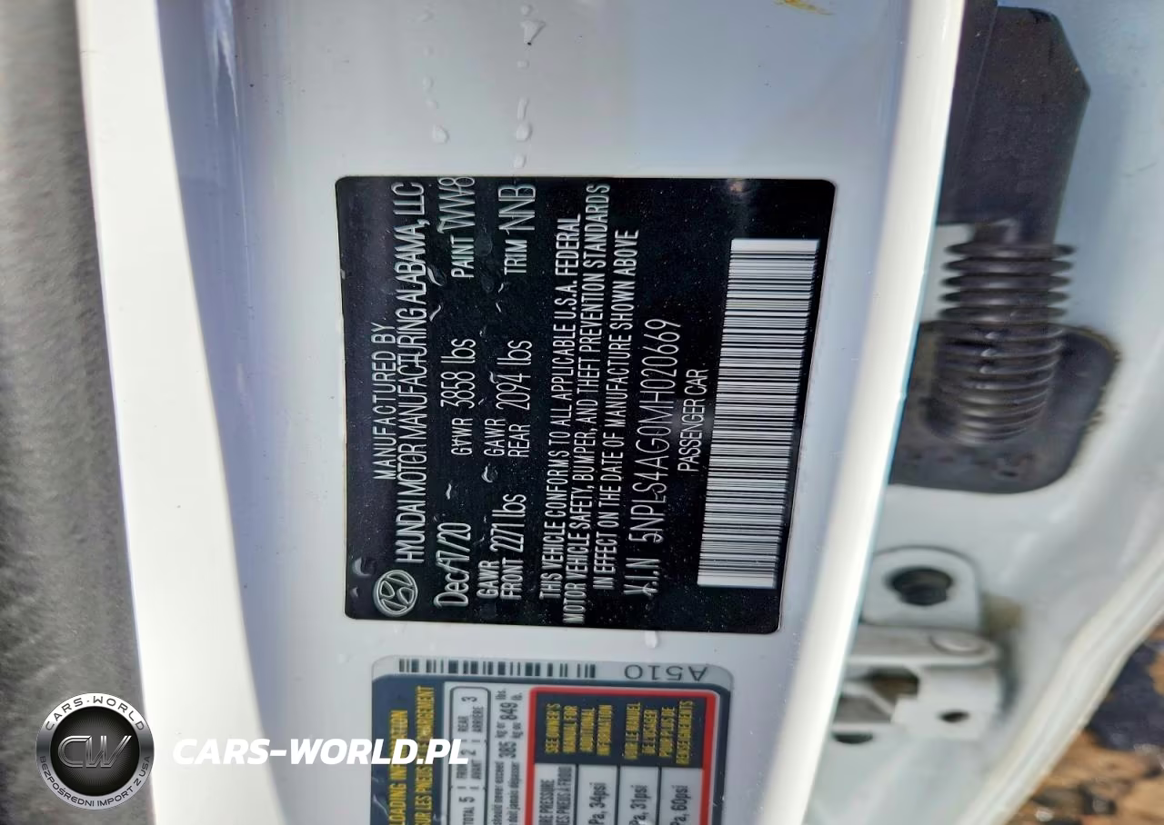 2021 Hyundai Elantra Sel VIN:5NPLS4AG0MH020669 - 13