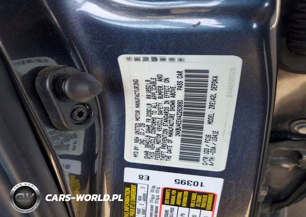 2010 Toyota Corolla Le VIN:1NXBU4EEXAZ260890 - 13