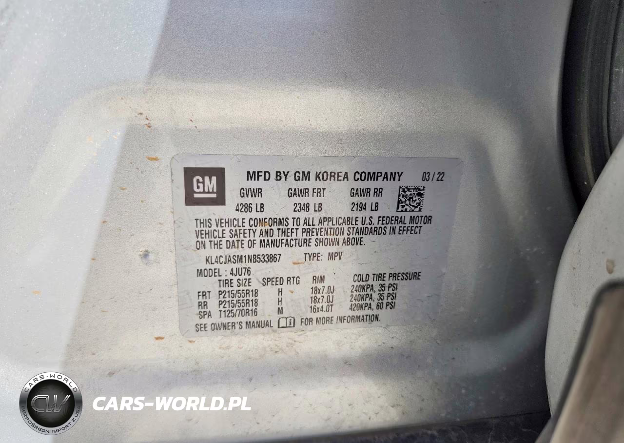 2022 Buick Encore Preferred VIN:KL4CJASM1NB533867 - 13