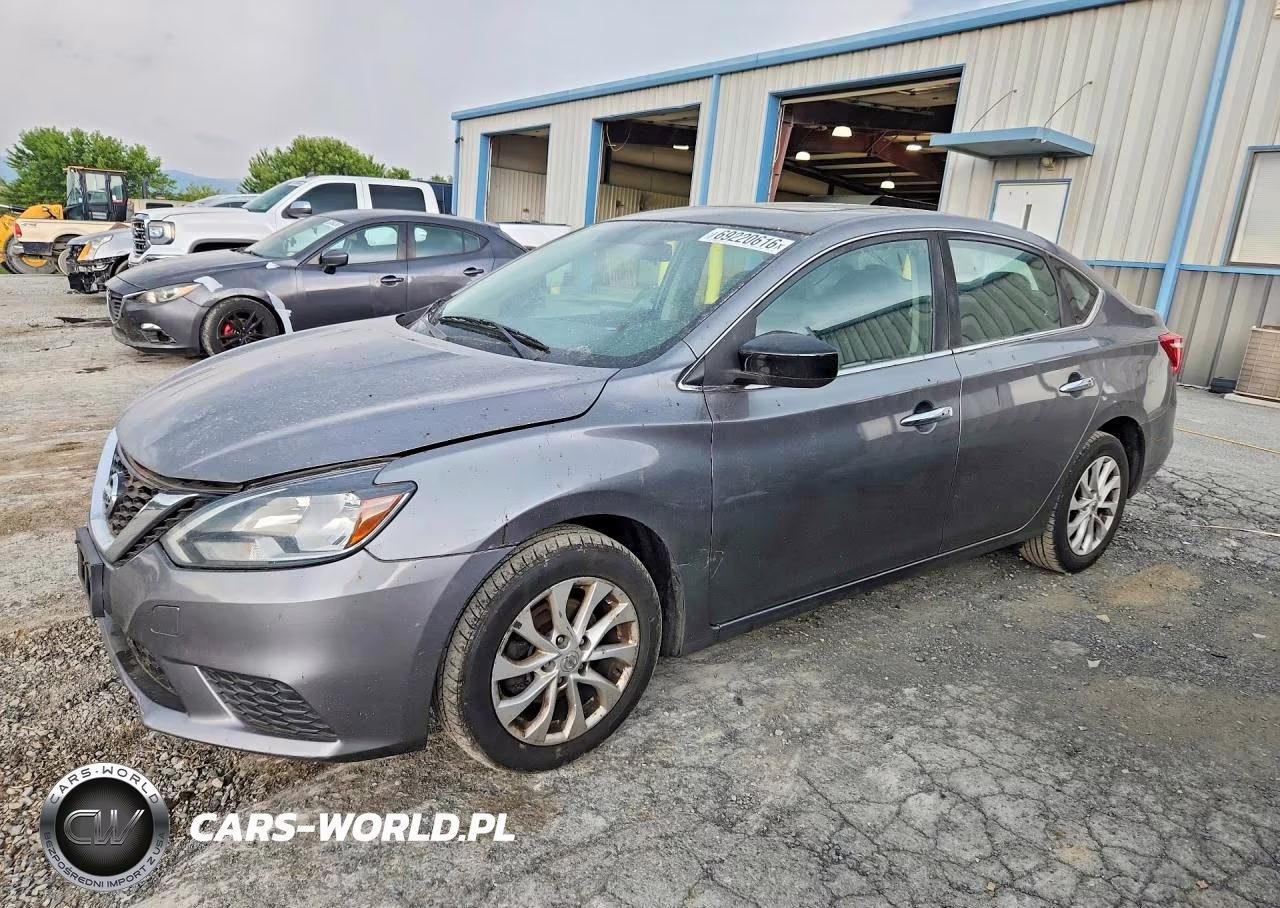 2017 Nissan Sentra Sv VIN:3N1AB7AP7HY330886 - 1