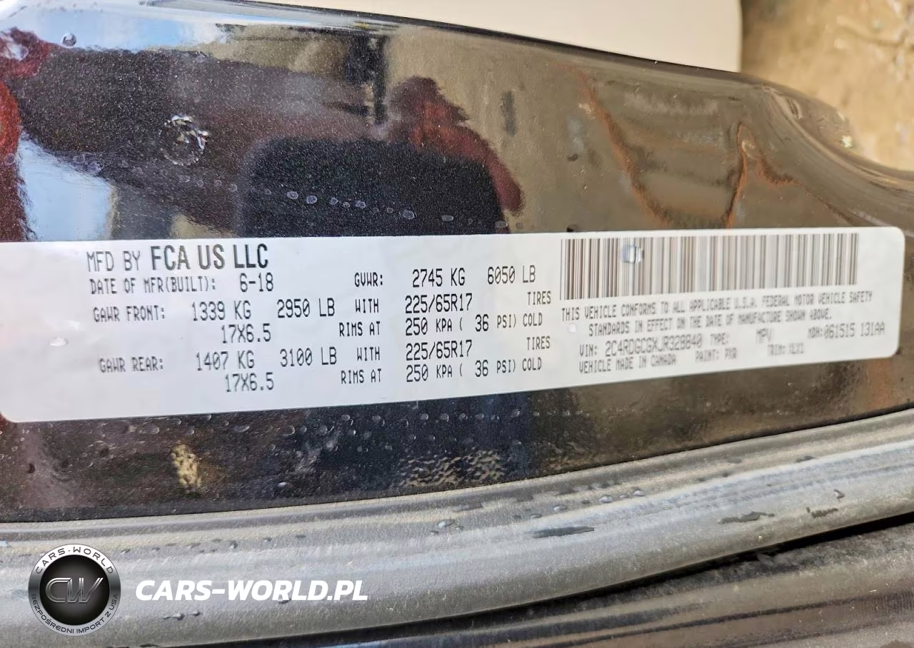 2018 Dodge Grand Caravan Sxt VIN:2C4RDGCGXJR328840 - 13