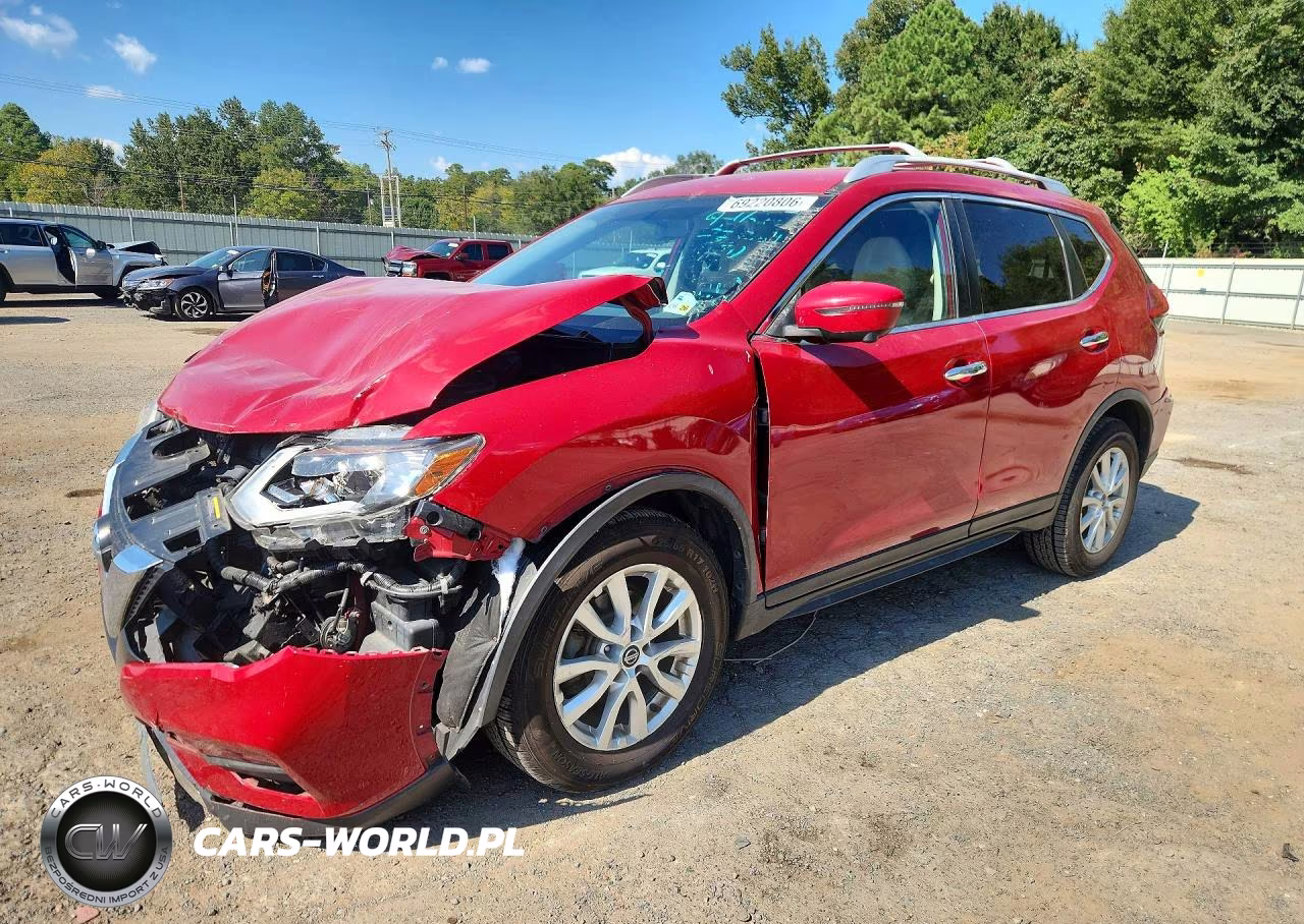 2017 Nissan Rogue Sv VIN:JN8AT2MT2HW131519 - 1