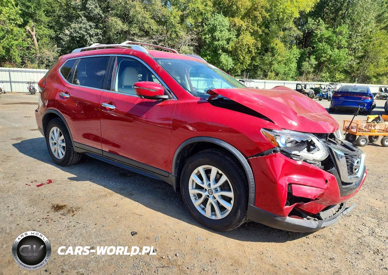 2017 Nissan Rogue Sv VIN:JN8AT2MT2HW131519 - 4