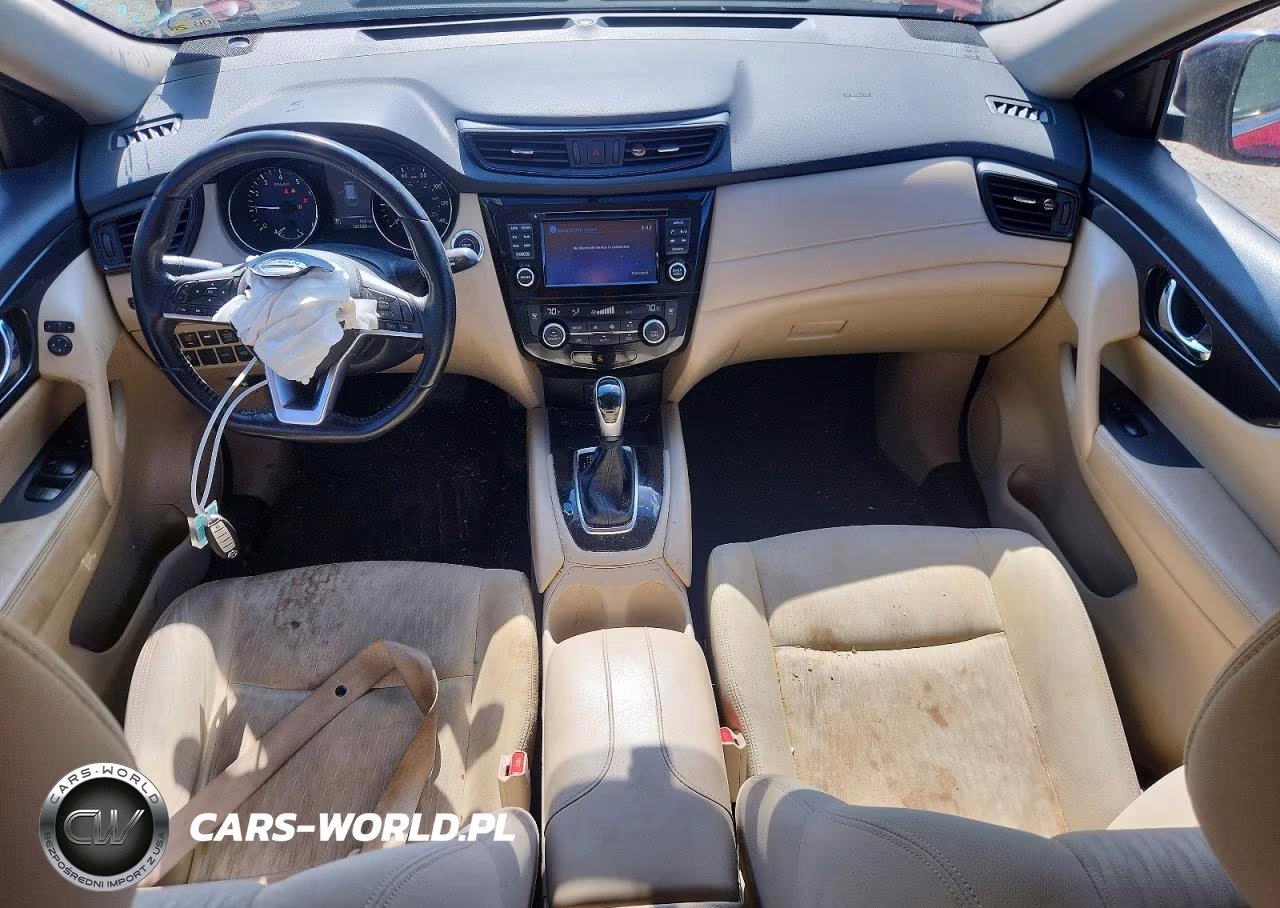 2017 Nissan Rogue Sv VIN:JN8AT2MT2HW131519 - 8