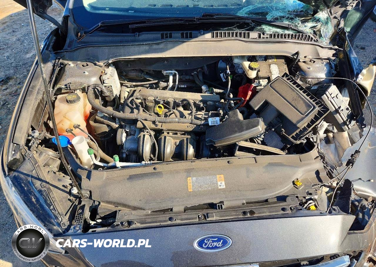 2017 Ford Fusion S VIN:3FA6P0G76HR103661 - 11