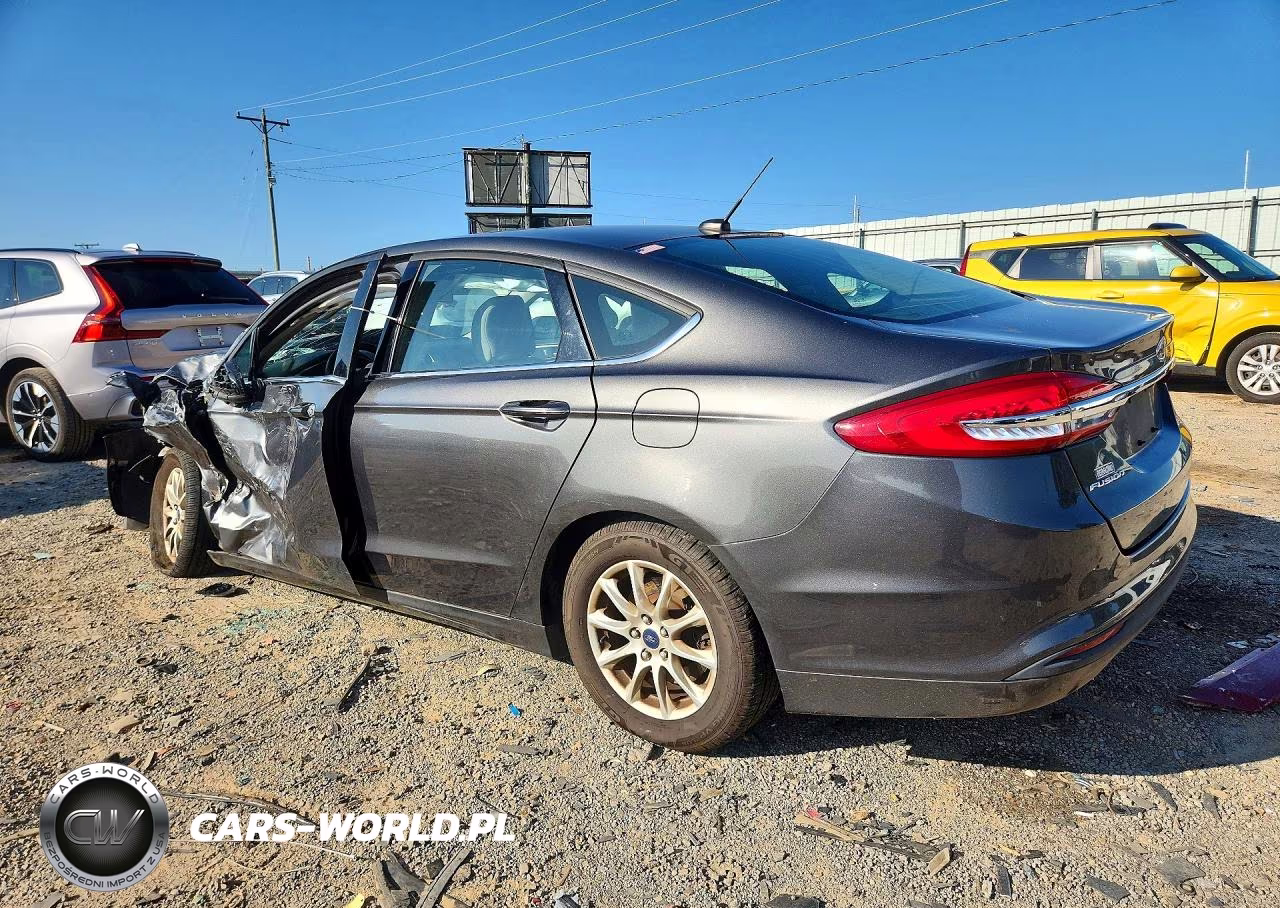 2017 Ford Fusion S VIN:3FA6P0G76HR103661 - 2