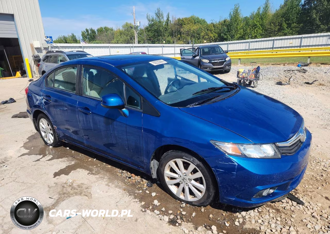 2012 Honda Civic Ex VIN:2HGFB2F84CH540126 - 4