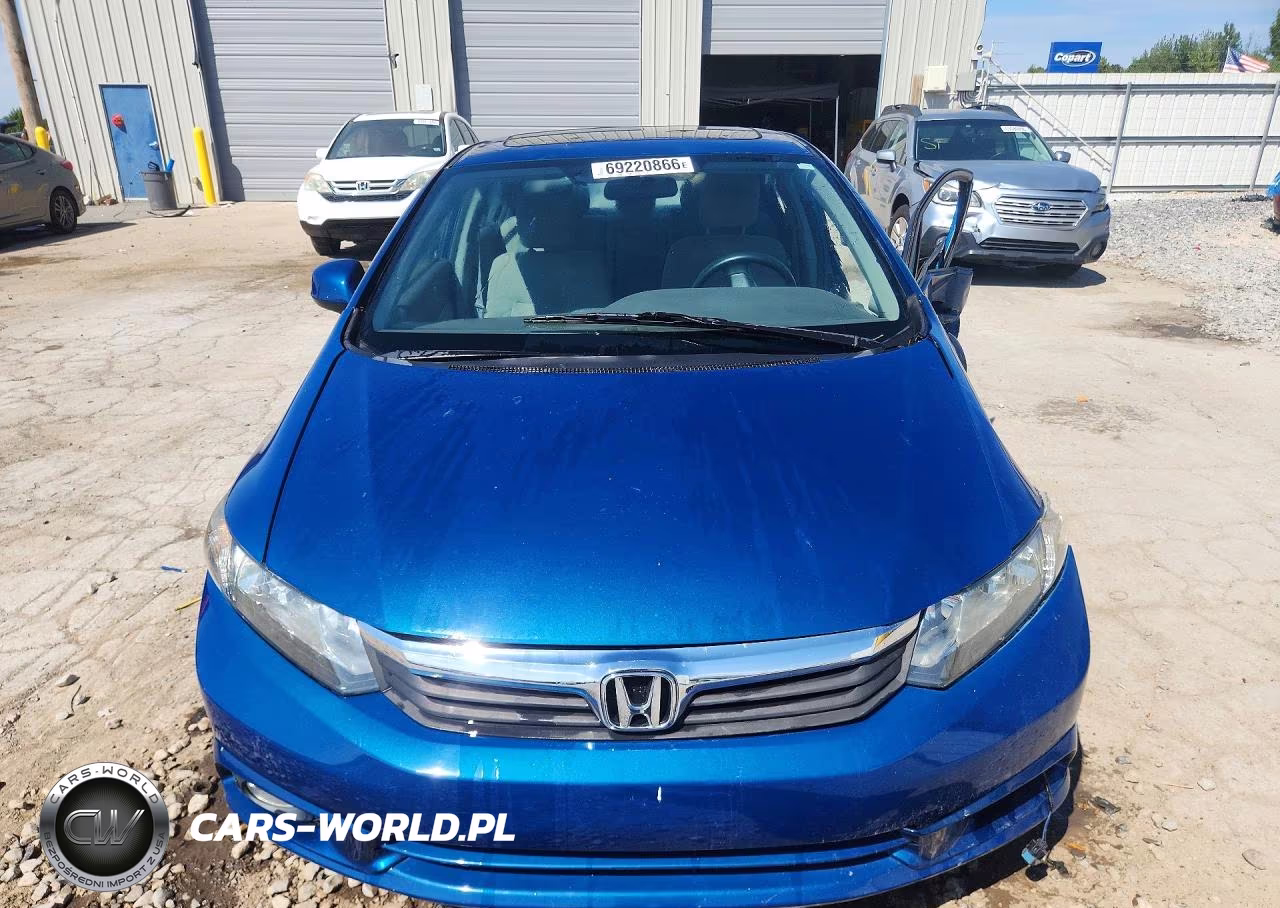 2012 Honda Civic Ex VIN:2HGFB2F84CH540126 - 5