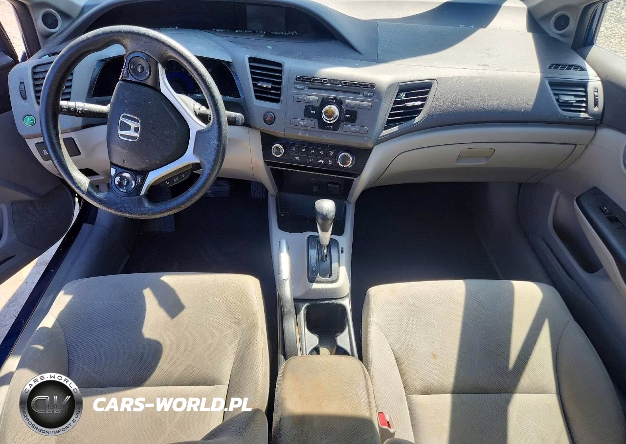 2012 Honda Civic Ex VIN:2HGFB2F84CH540126 - 8